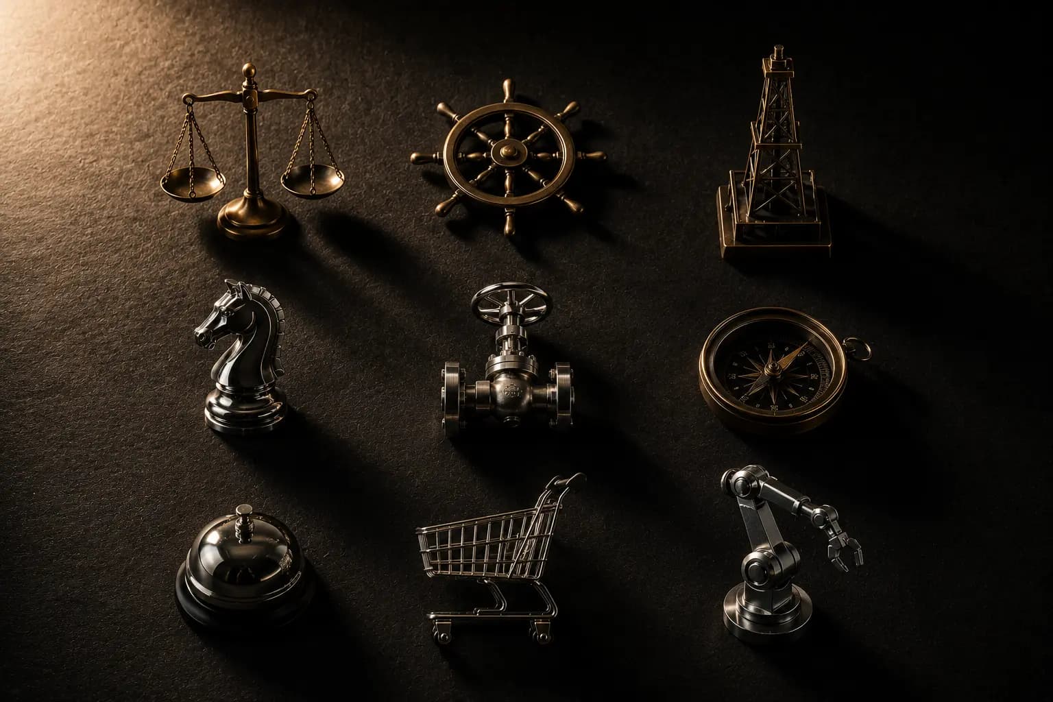 ClearLoft Industries — precision tools representing different sectors